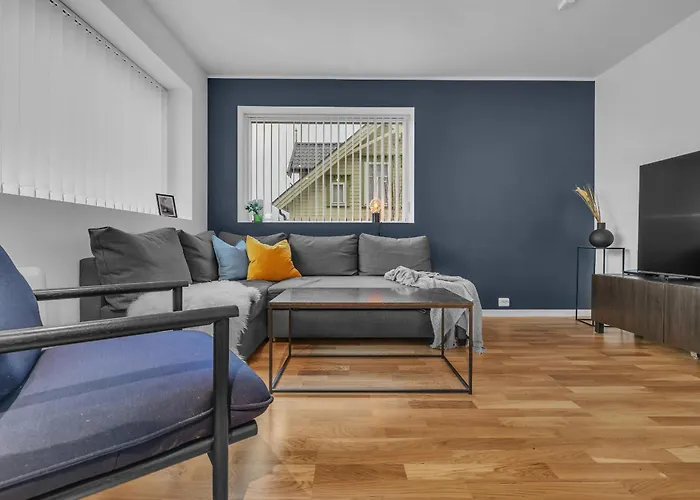 شقة Northstay - The Urban Haven, Free Parking, Sleeps 6 ترومسو